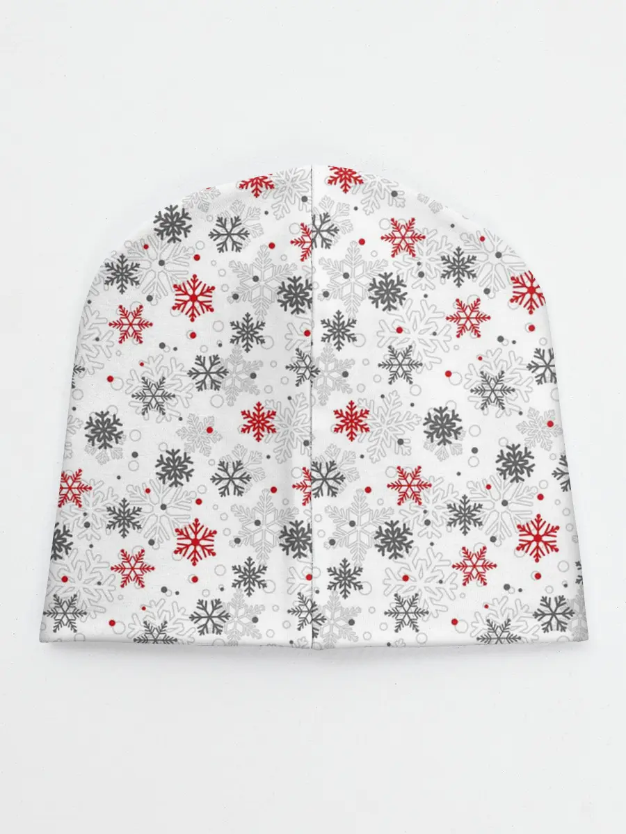Детская шапка / Снежинки
