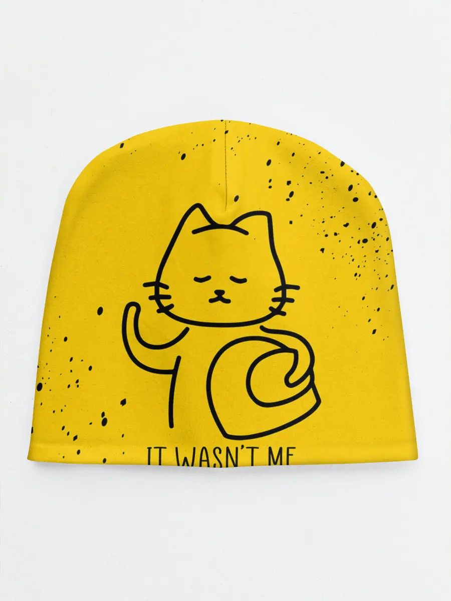 Детская шапка / AMONG US - КОТИК