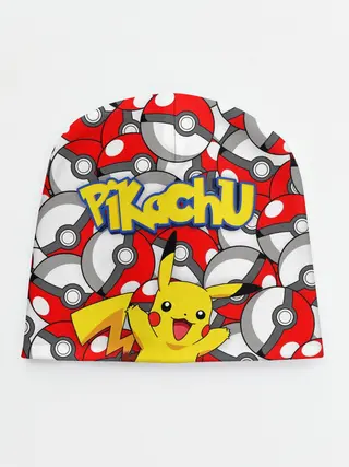 Детская шапка / ПИКАЧУ
