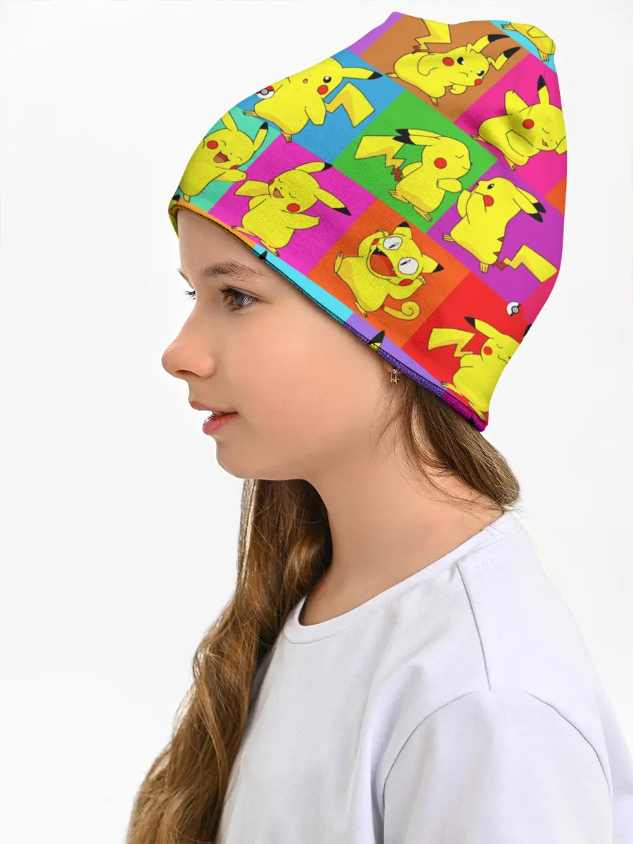 Детская шапка / ПИКАЧУ