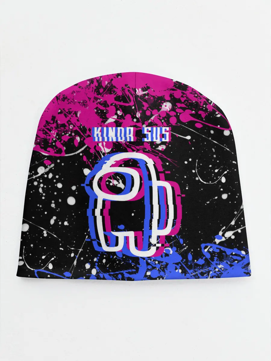 Детская шапка / AMONG US.