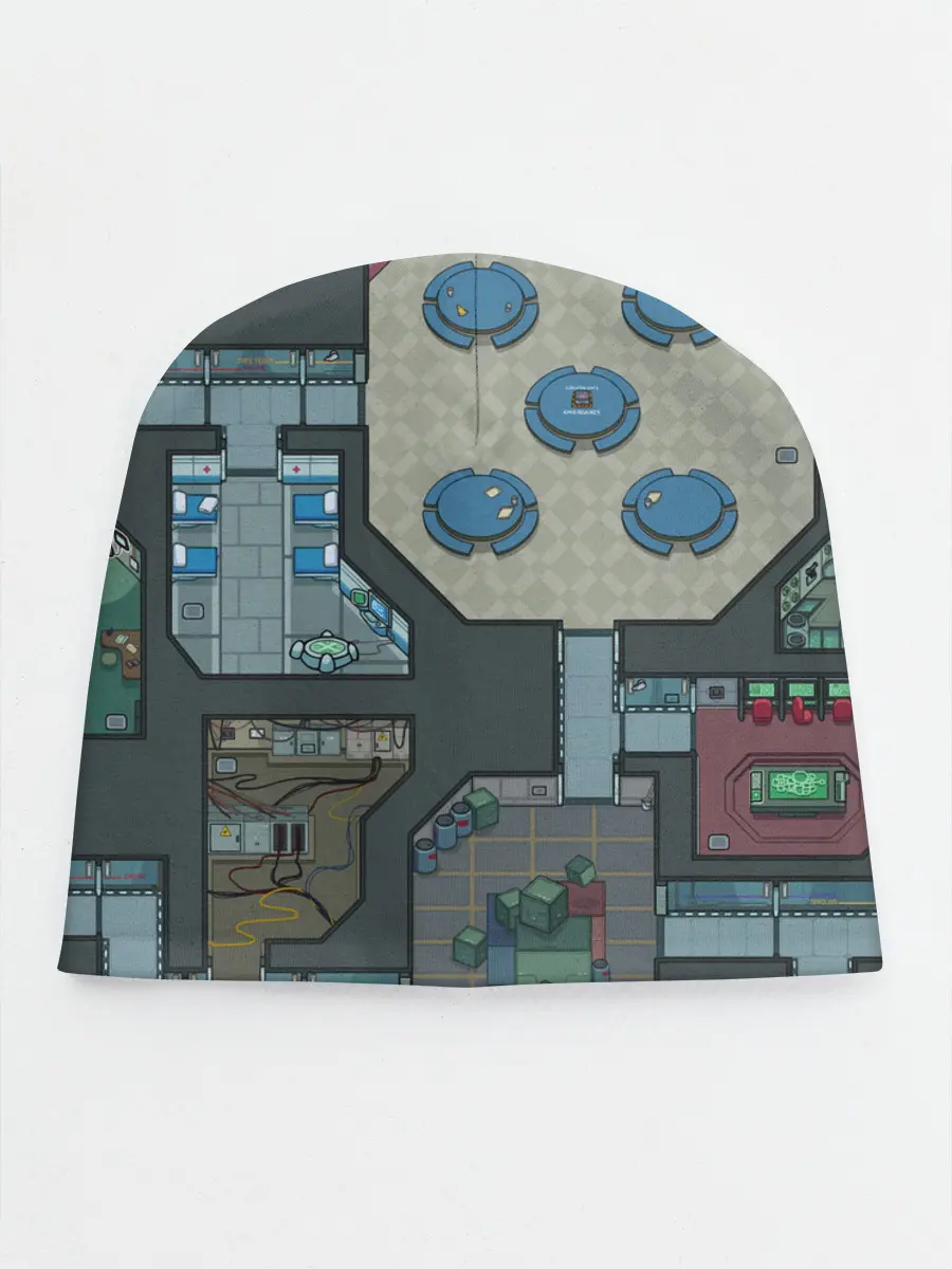 Детская шапка / AMONG US - КАРТА