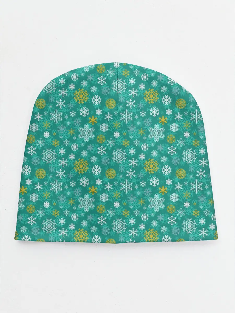Детская шапка / Снежинки