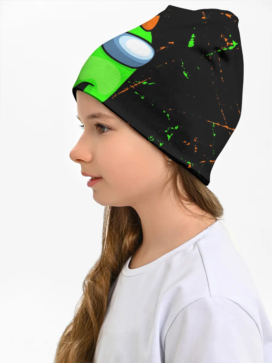 Детская шапка / AMONG US - FORTNITE REX