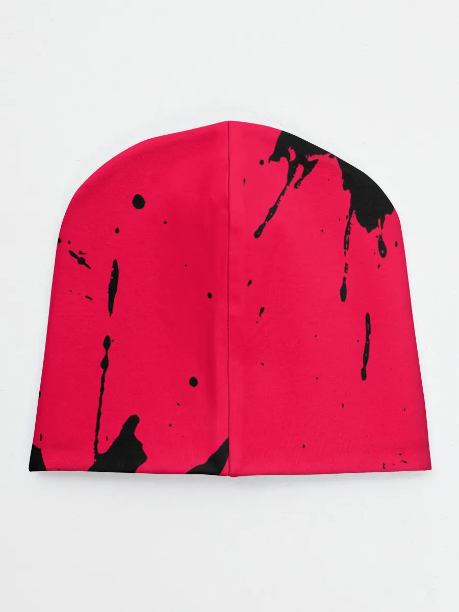 Детская шапка / AMONG US - ORANGE & GREEN