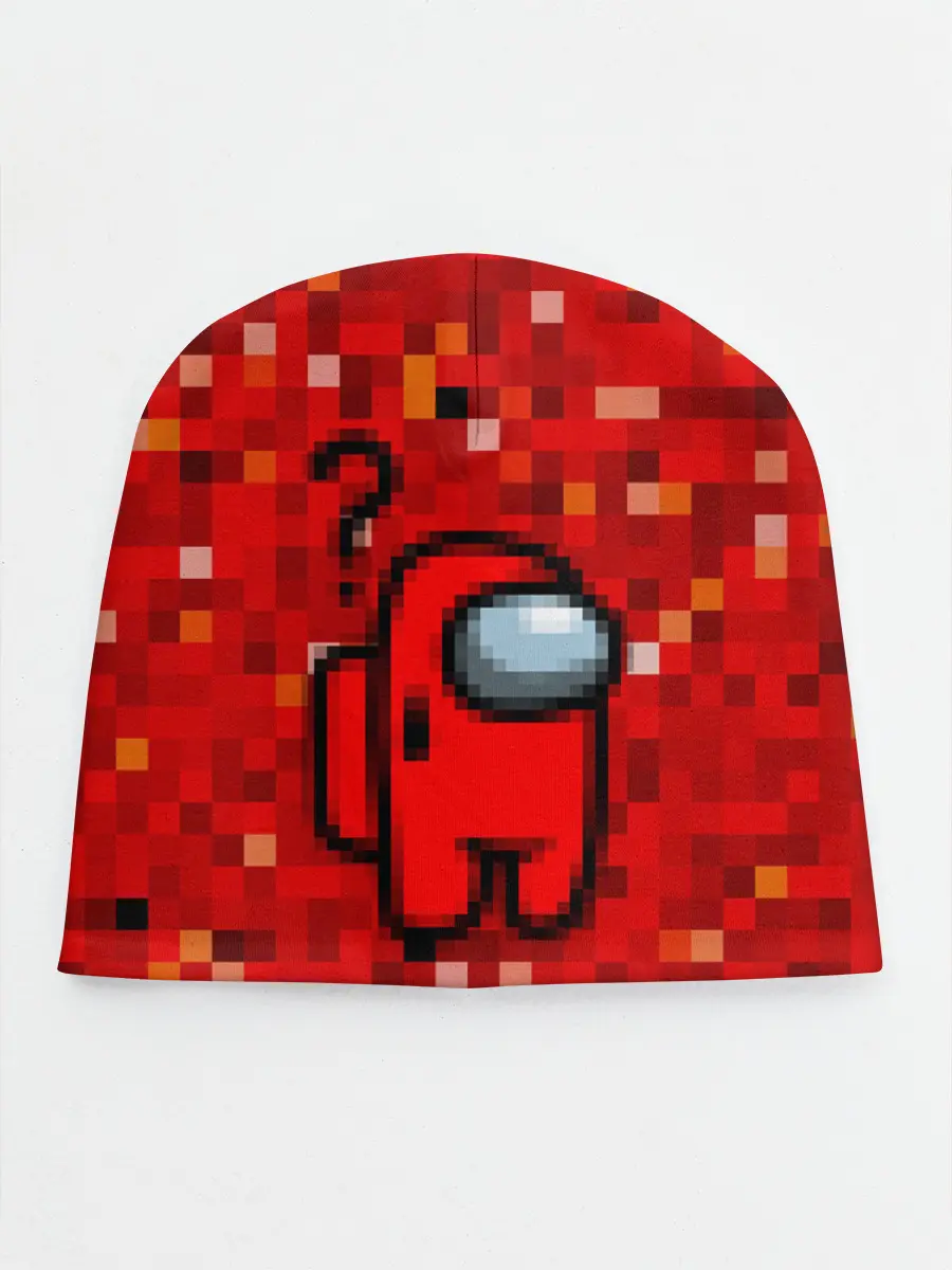 Детская шапка / Pixel Among Us
