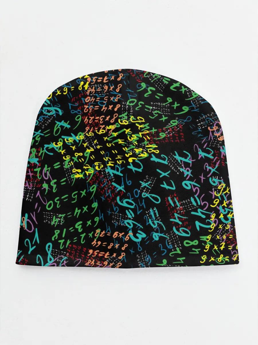 Детская шапка / таблица умножения