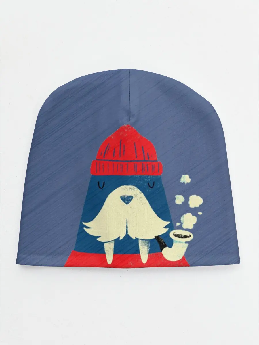 Детская шапка / Морж