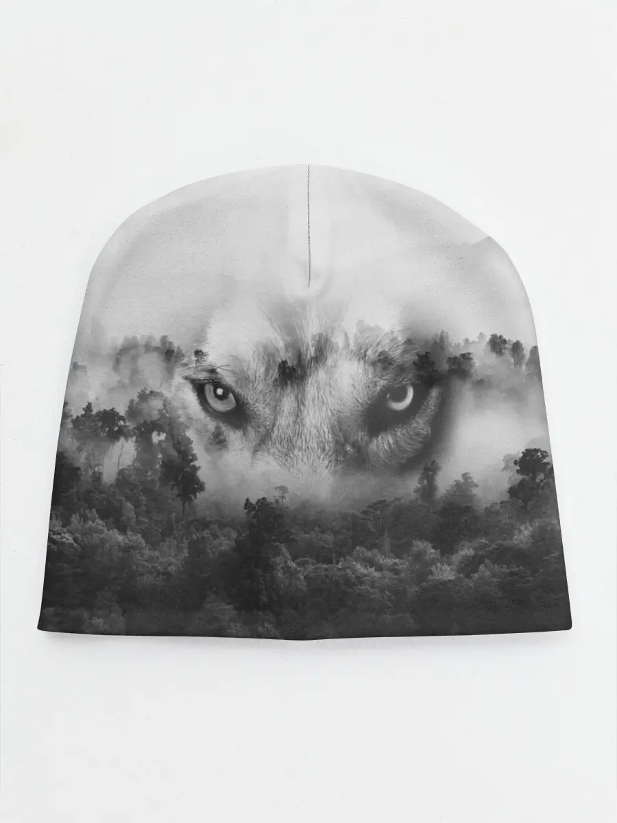 Детская шапка / Волк в лесу