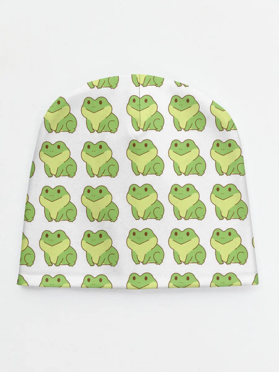 Детская шапка / лягушки