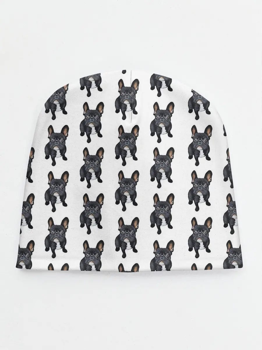 Детская шапка / Бульдожки