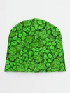 Детская шапка / Зелёный клевер