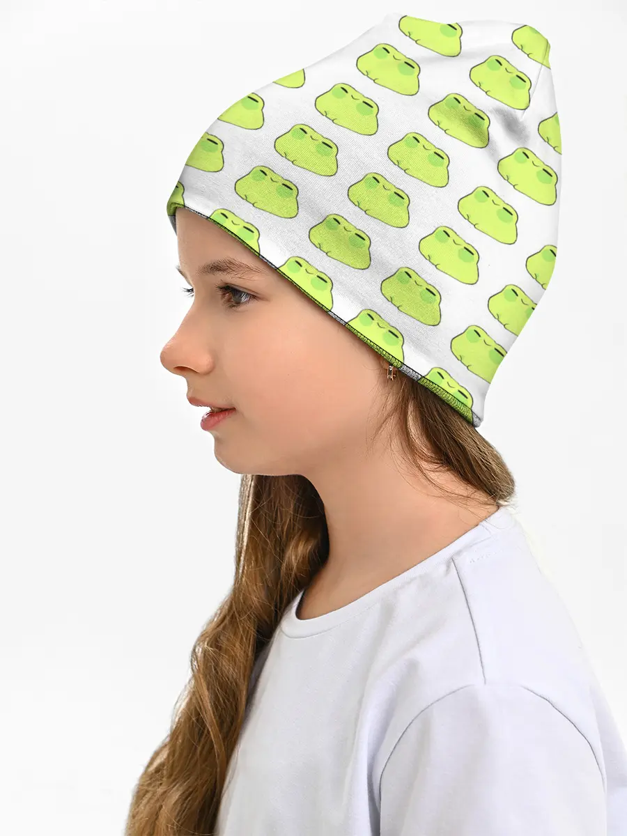 Детская шапка / лягушечки