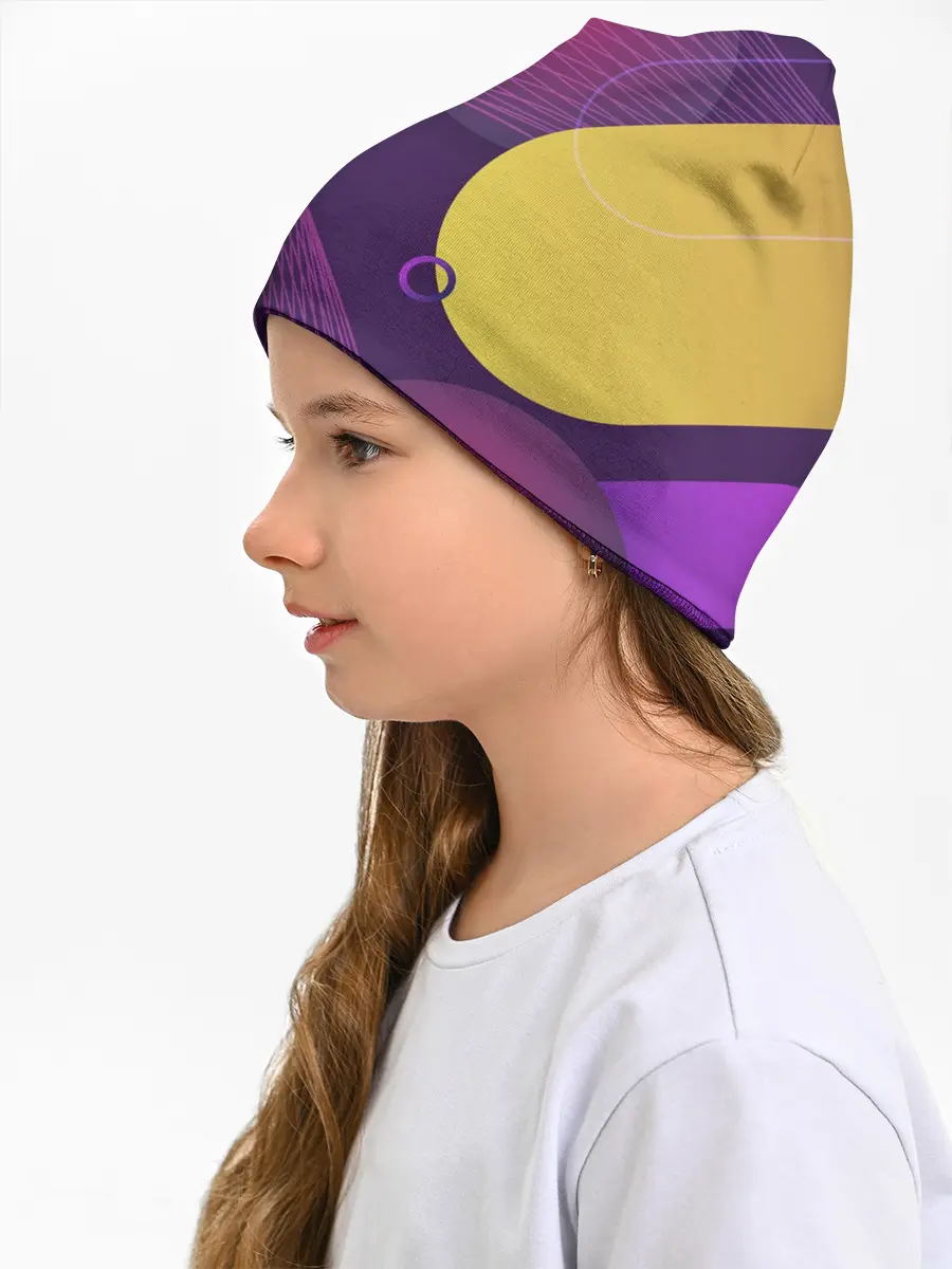 Детская шапка / ГЕОМЕТРИЧЕСКИЕ ЛИНИИ