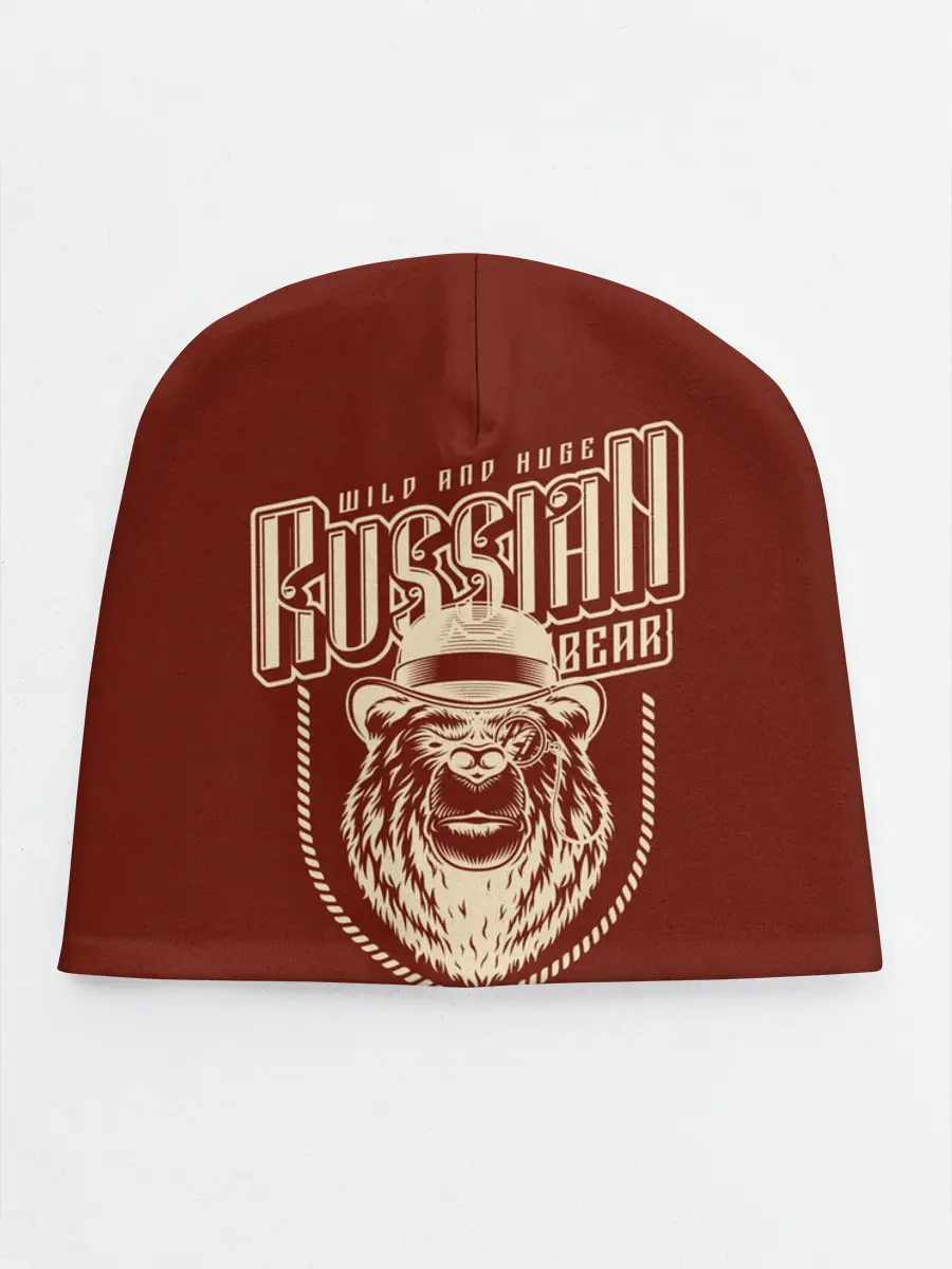Детская шапка / Русский медведь в шляпе