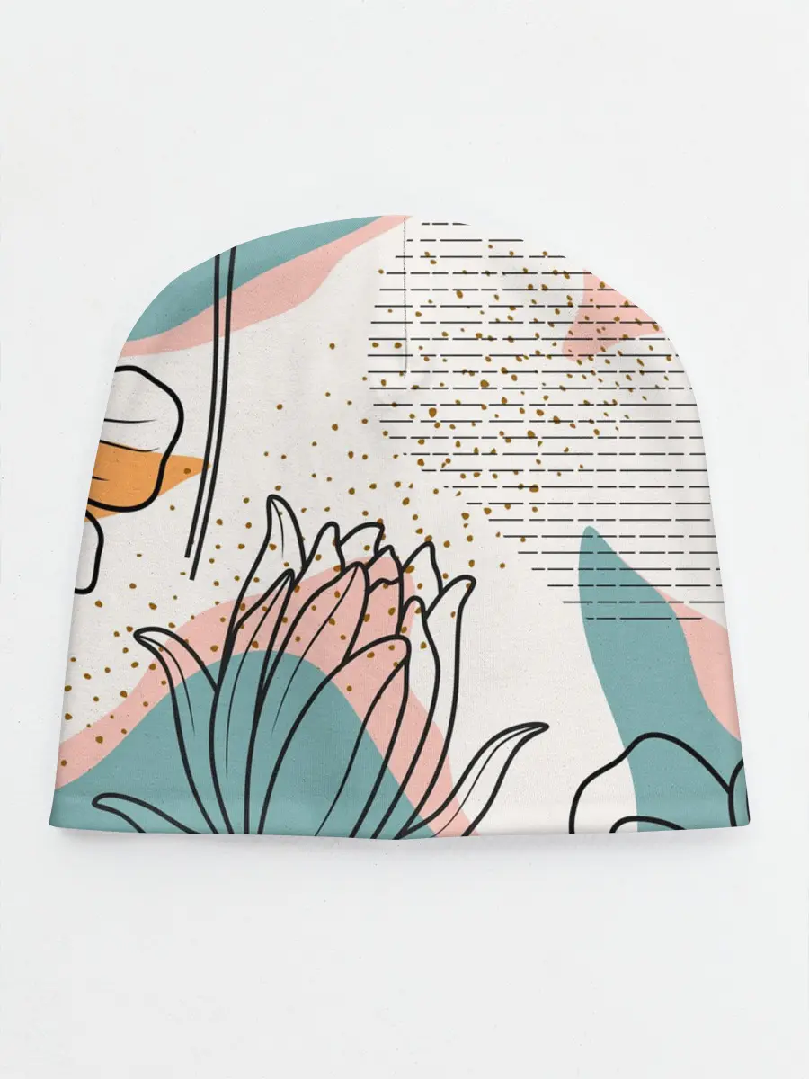 Детская шапка / Цветы