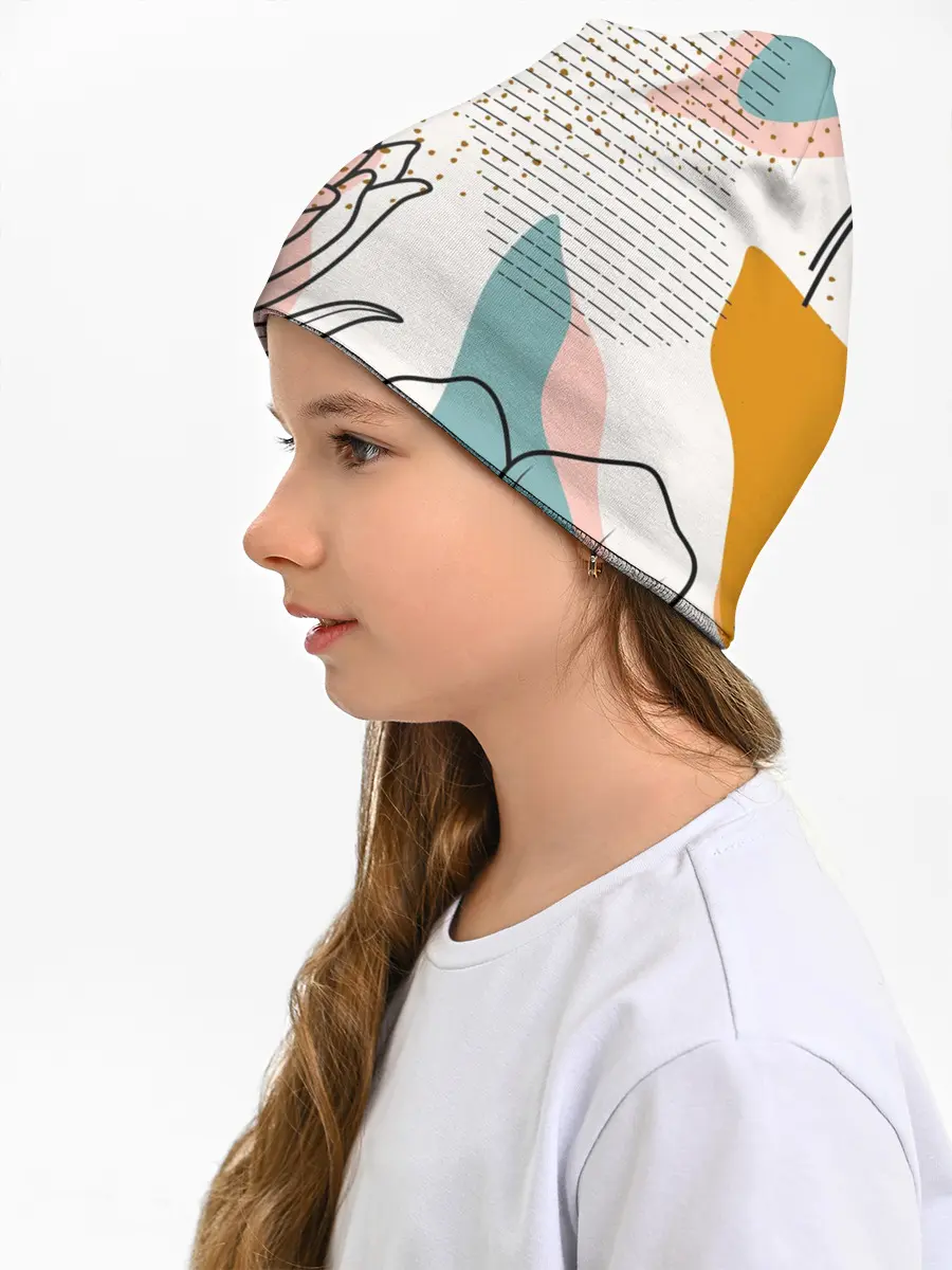 Детская шапка / Цветы