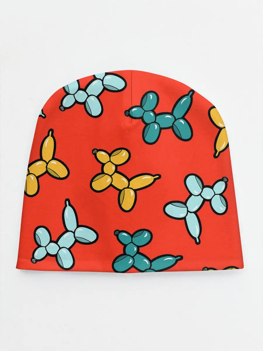 Детская шапка / Собачки шарики