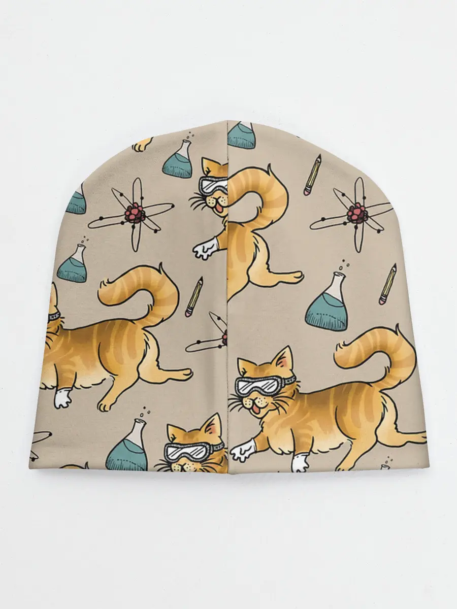 Детская шапка / Котики и колбы