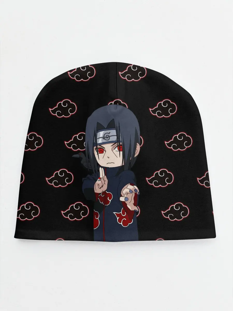 Детская шапка / Итачи на фоне Акацуки