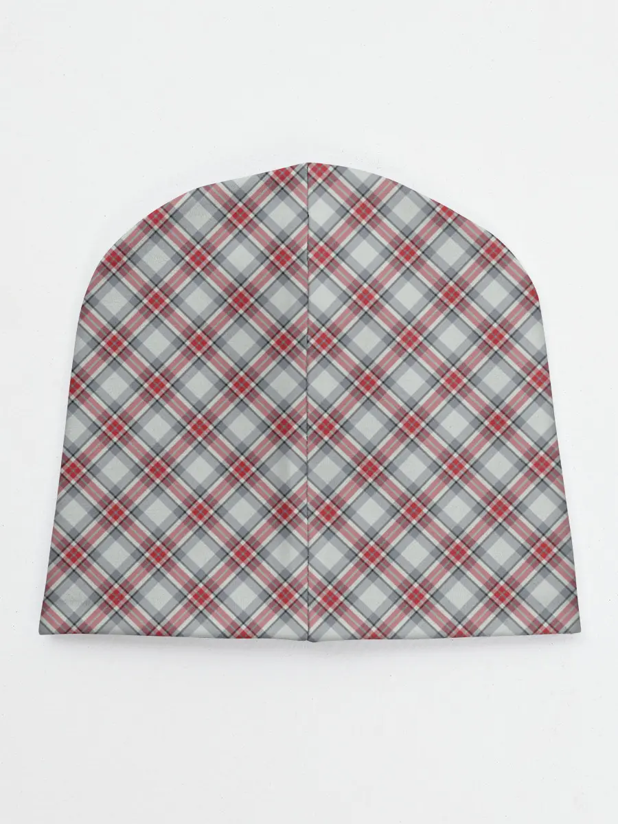 Детская шапка / Текстура в клетку