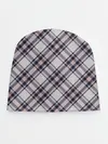 Детская шапка / Текстура в клетку