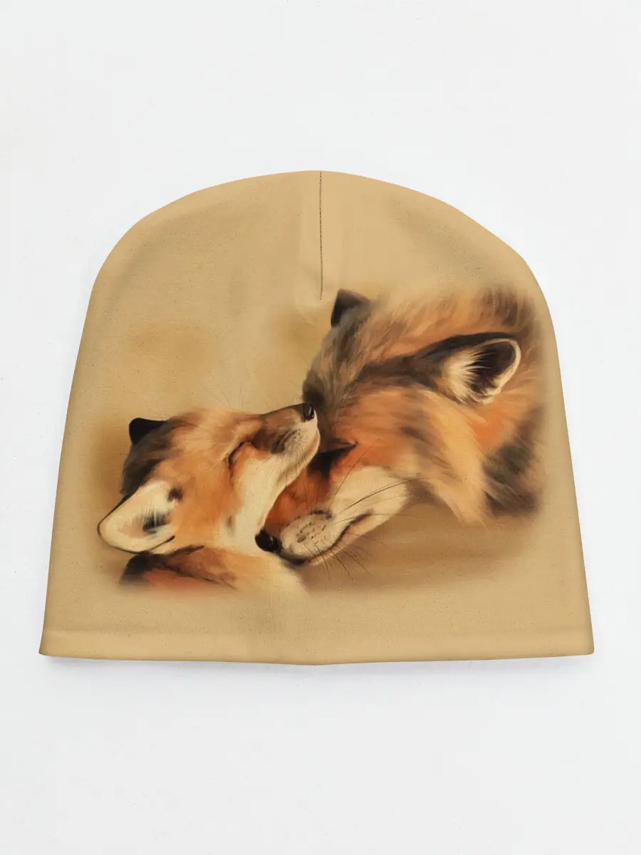 Детская шапка / Лисички