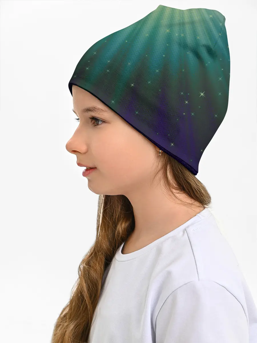 Детская шапка / Сияние 3D