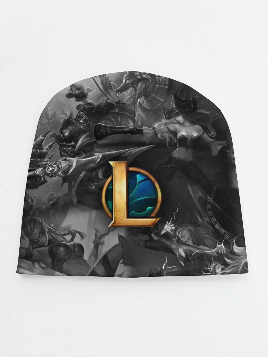 Детская шапка / League of Legends Black&White