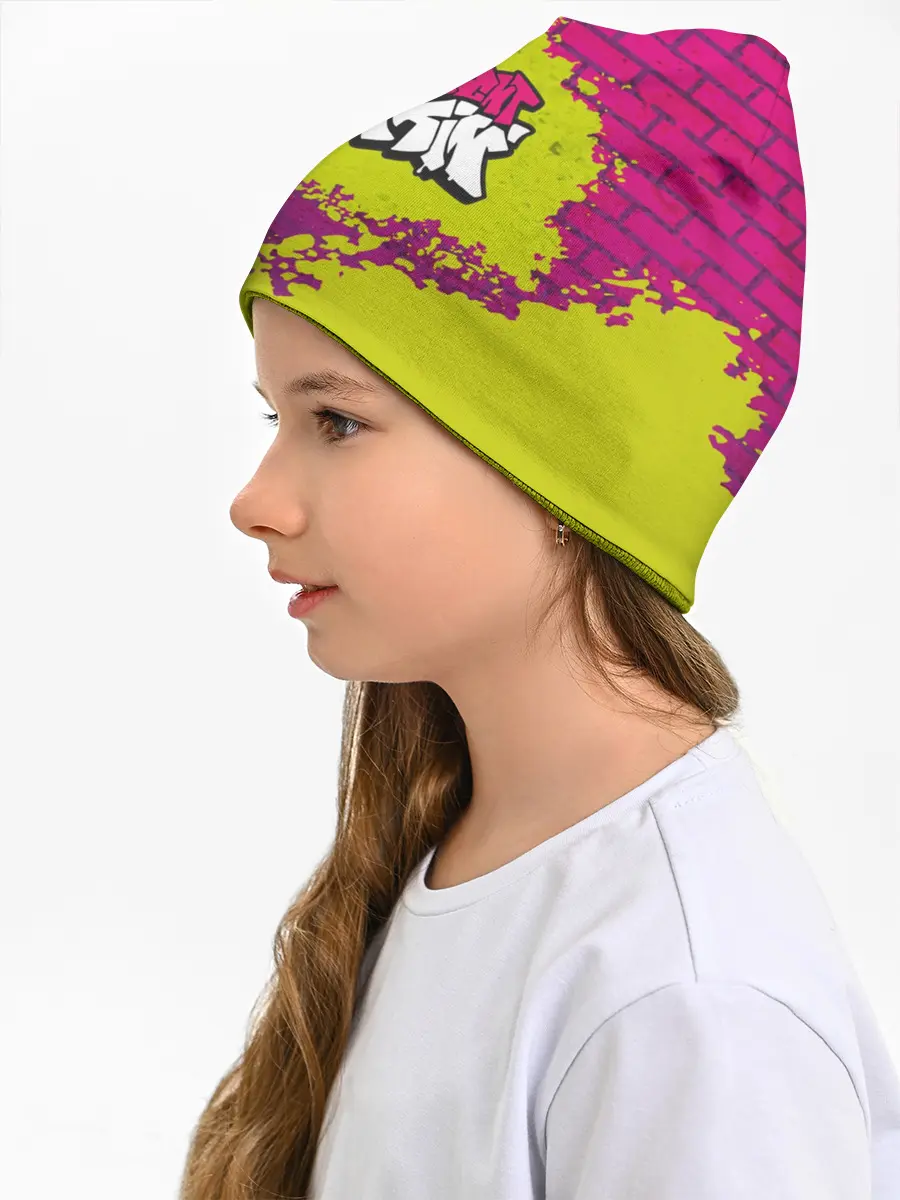 Детская шапка / Friday Night Funkin Кислотный