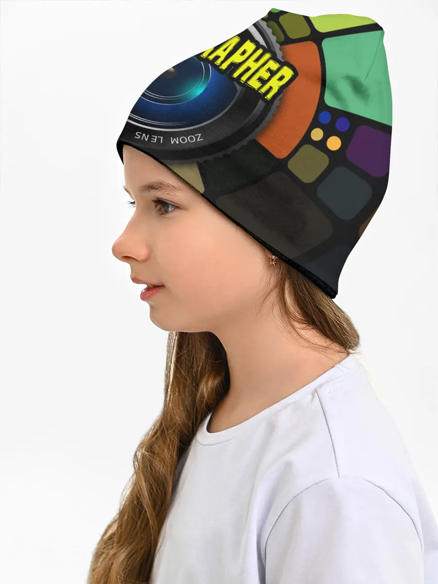 Детская шапка / Фотограф и объектив