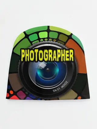 Детская шапка / Фотограф и объектив