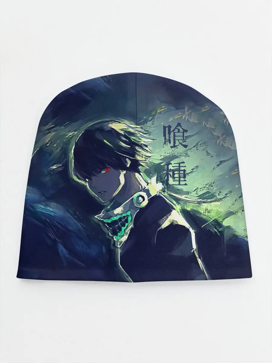 Детская шапка / Зеленая маска Канеки Кен