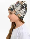 Детская шапка / Котики смешные