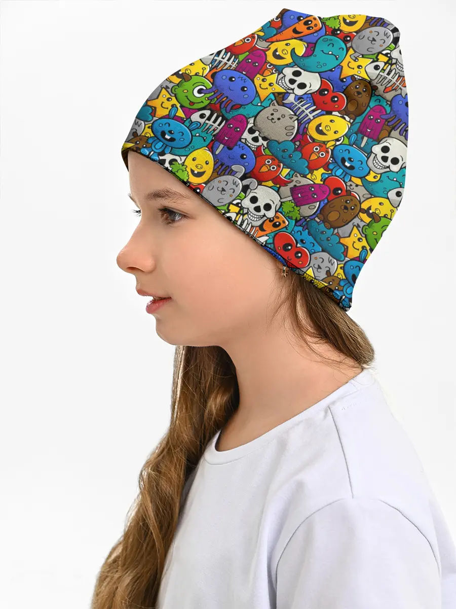 Детская шапка / Граффити