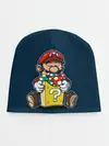Детская шапка / Марио