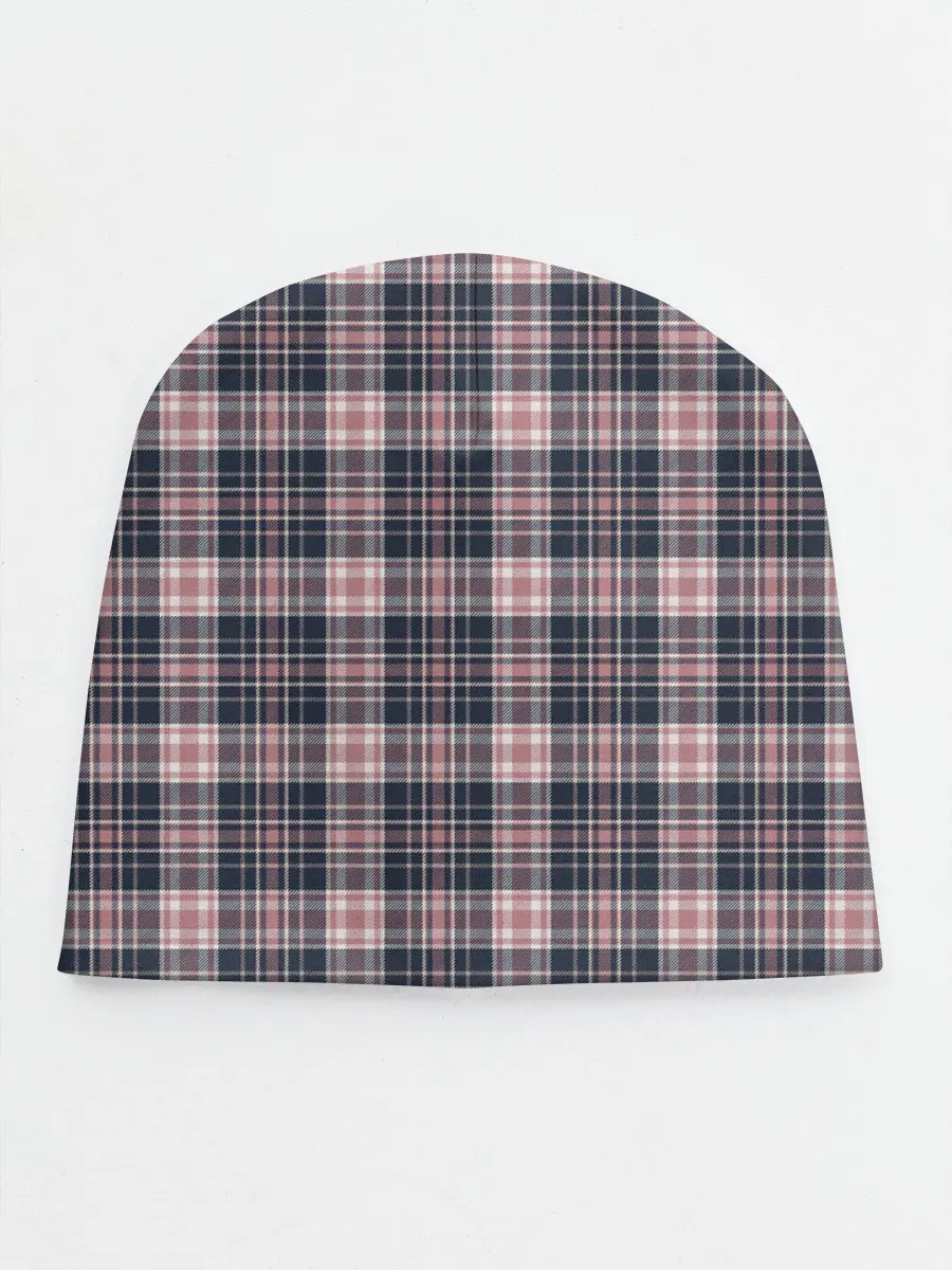 Детская шапка / Клеточный узор
