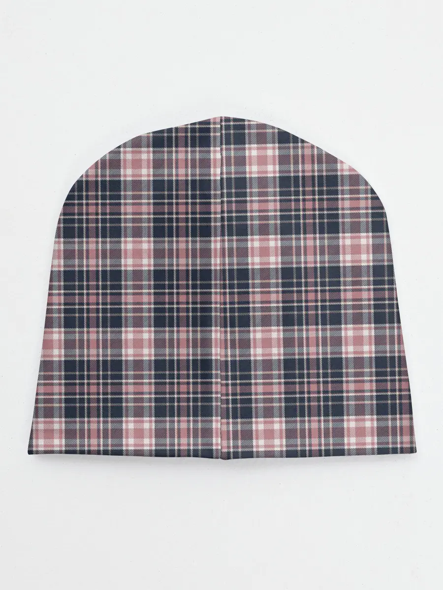 Детская шапка / Клеточный узор