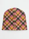 Детская шапка / Клеточный узор