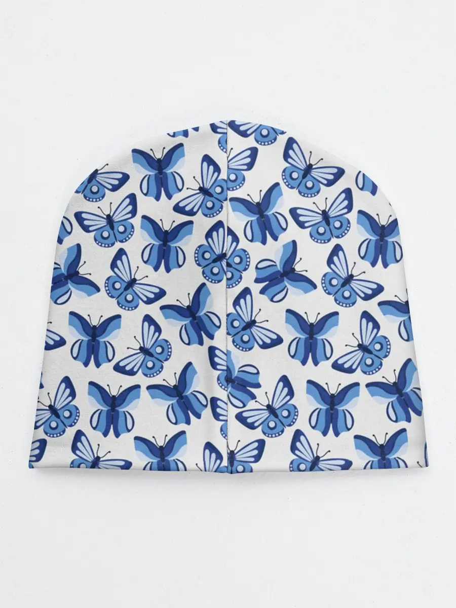 Детская шапка / Бабочки / Butterflies