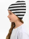 Детская шапка / Черно-Белые Полосы