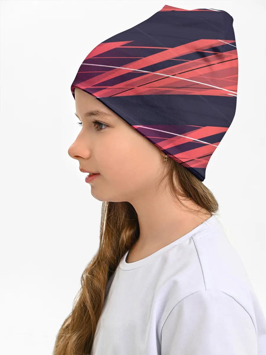 Детская шапка / Абстракция ,,Холодный Огонь