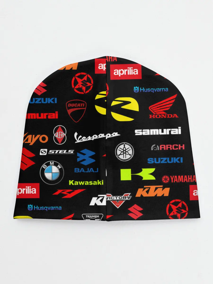 Детская шапка / Motorcycle pattern | Мото паттерн