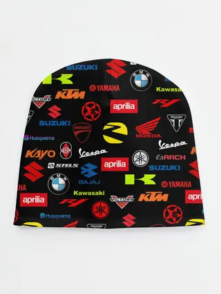 Детская шапка / Motorcycle pattern | Мото паттерн