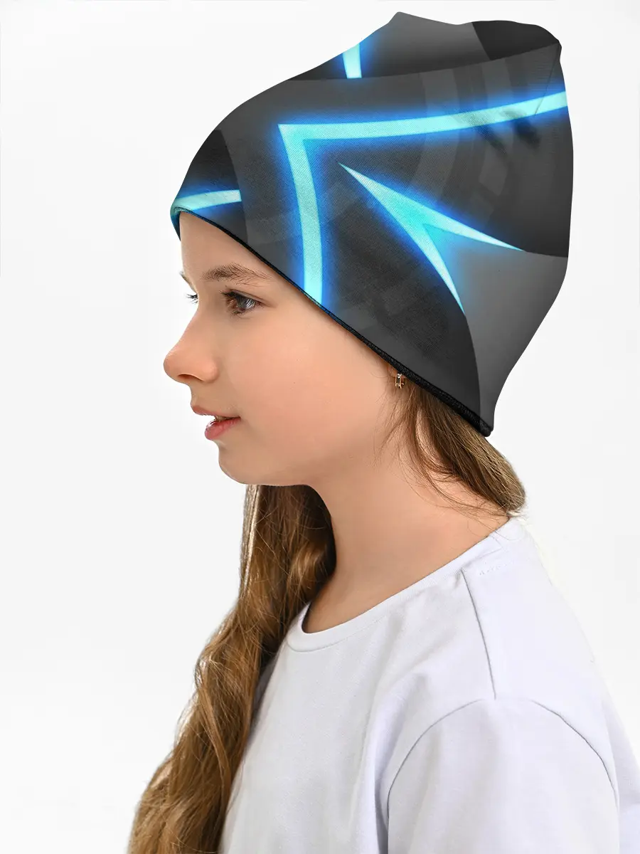 Детская шапка / НЕОНОВЫЕ СТРЕЛКИ 3D