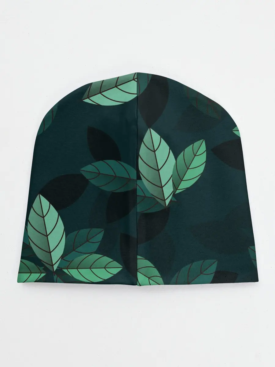 Детская шапка / Текстура Листья