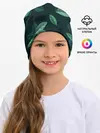 Детская шапка / Текстура Листья