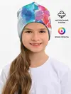 Детская шапка / Акварель