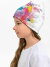 Детская шапка / Акварель