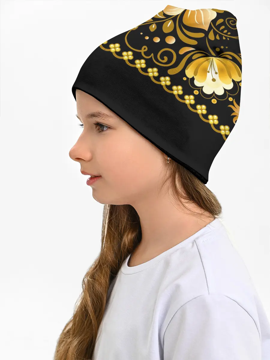 Детская шапка / Цветы